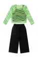 Conjunto Feminino Infantil Telinha Ondas