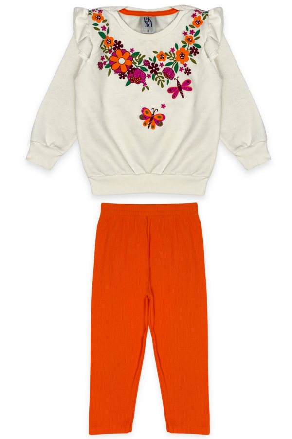 Conjunto Feminino Infantil Butterfly