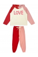 Conjunto Feminino Infantil Love Duocolor