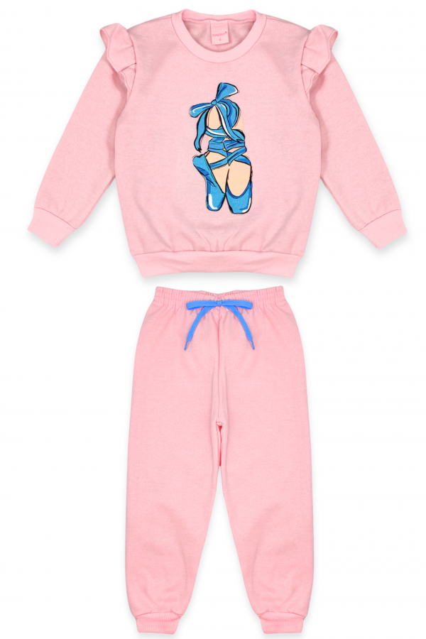 Conjunto Feminino Infantil Sapatilhas Encantadas