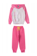 Conjunto Feminino Infantil Superstar Rosa