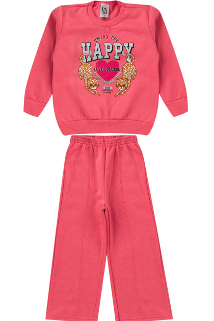 Conjunto Infantil Feminino Love College