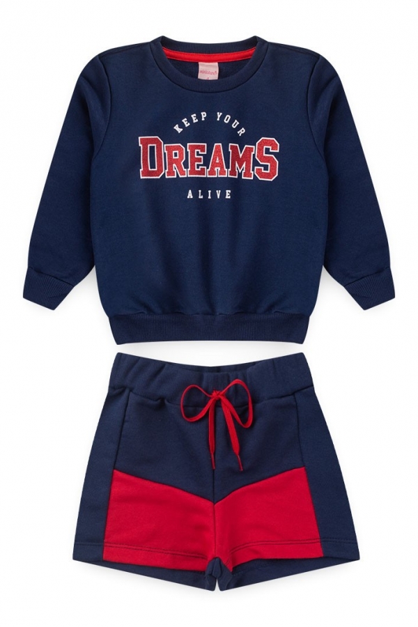 Conjunto Feminino Infantil Keep Your Dreams