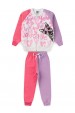 Conjunto Feminino Infantil Pug Duocolor