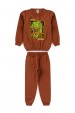 Conjunto Masculino Infantil Planeta Dinossauro