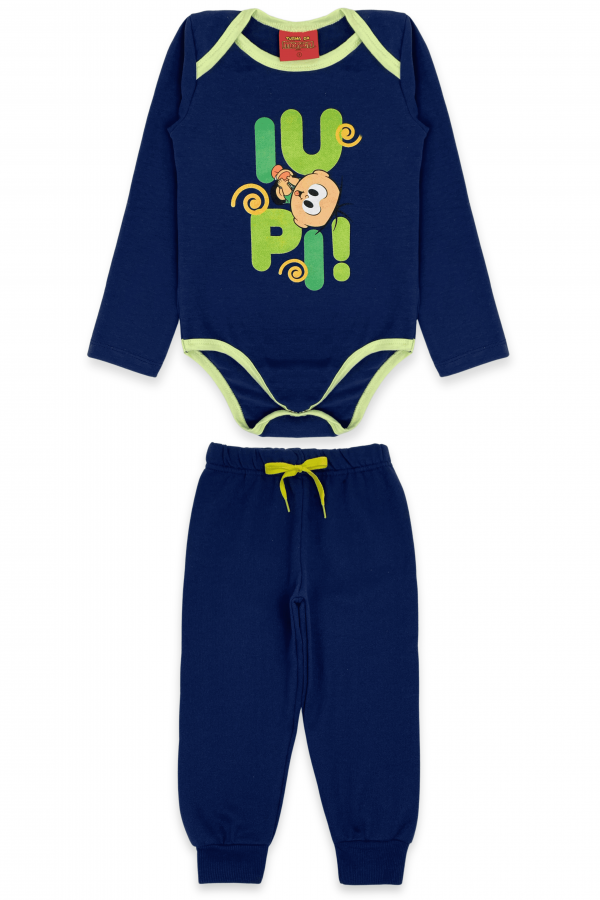 Conjunto Masculino Infantil Uipi - Turma da Mônica