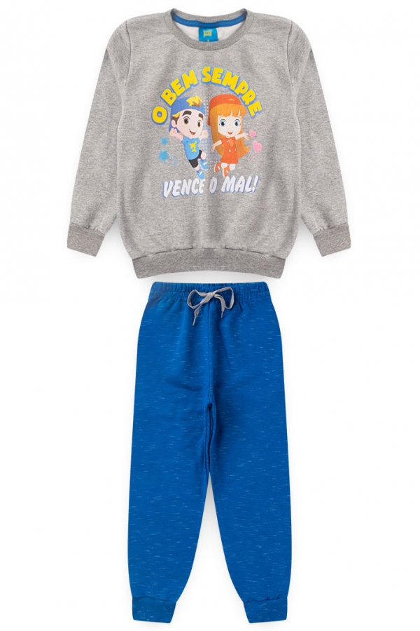 Conjunto Masculino Infantil O Bem Vence - Luccas Neto