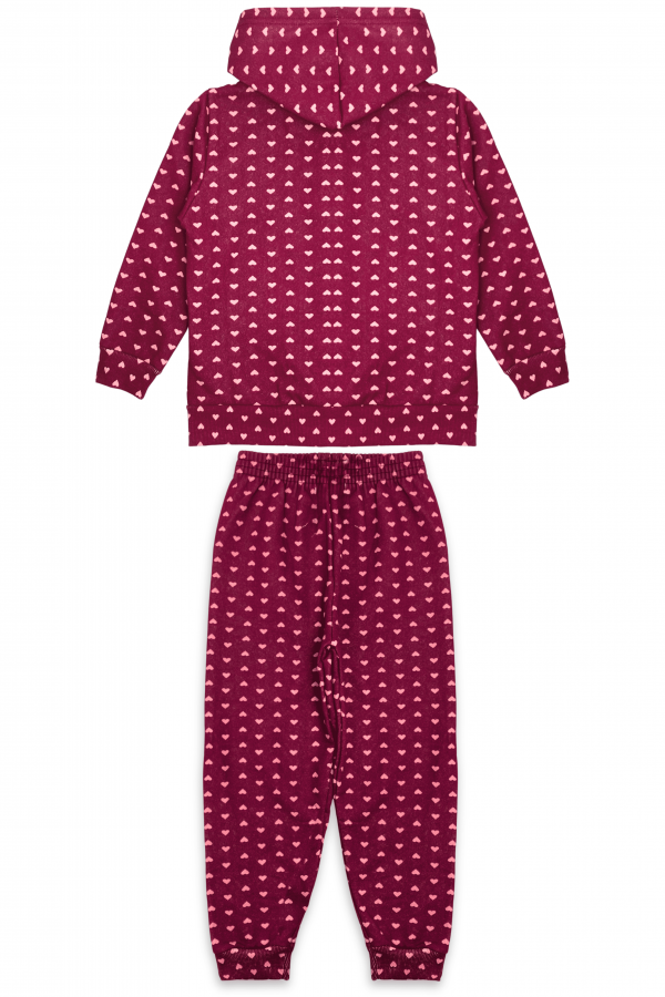 Conjunto Infantil Feminino Hearts