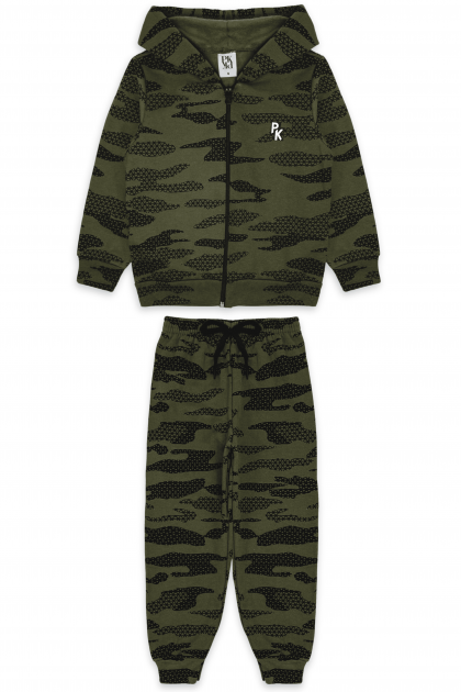 Conjunto Masculino Infantil Camuflado