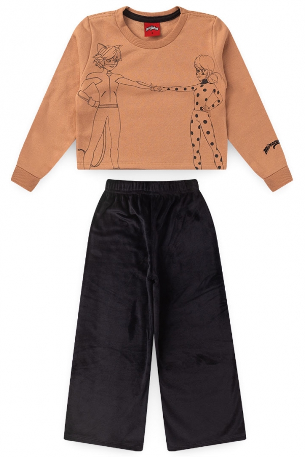 Conjunto Feminino Infantil Partners - Ladybug