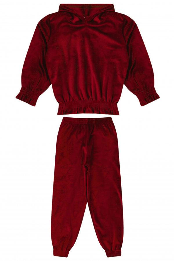 Conjunto Infantil Feminino Wine