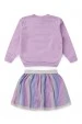 Conjunto Feminino Infantil Abraços e Beijos - Turma da Mônica