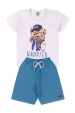 Conjunto Masculino Infantil Enjoy Happier