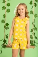 Conjunto Infantil Feminino Floral Lace