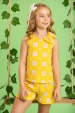 Conjunto Infantil Feminino Floral Lace