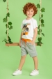 Conjunto Infantil Masculino Boas Vibrações Coqueiros