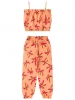 Conjunto Infantil Feminino Coqueiros Vibrantes