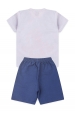 Conjunto Masculino Infantil Nave Espacial