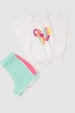 Conjunto Infantil Feminino Escolha Feliz