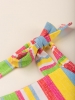 Conjunto Infantil Feminino Listras Pontilhadas