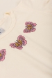 Conjunto Infantil Feminino Borboleta Glitter