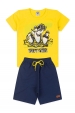 Conjunto Masculino Infantil Dj Pinguim