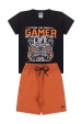 Conjunto Masculino Infantil Sou Um Jogador