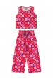 Conjunto Infantil Feminino Estilo Floral