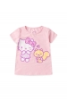 Conjunto Feminino Infantil Tule Rosa - Hello Kitty