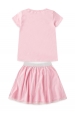 Conjunto Feminino Infantil Tule Rosa - Hello Kitty