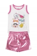 Conjunto Feminino Infantil Mingau e Magali - Turma da Mônica