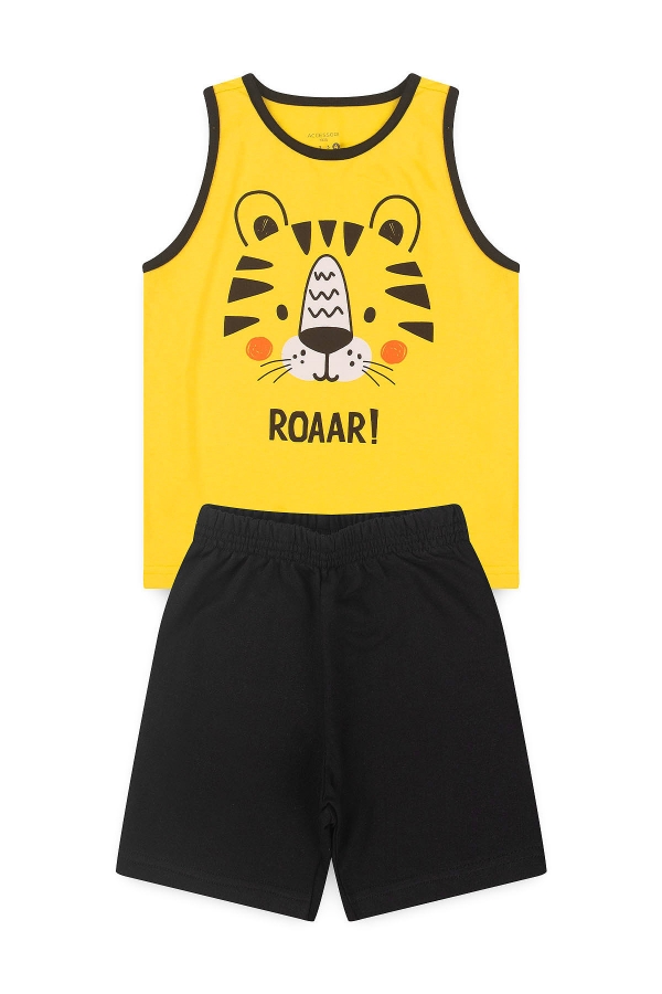 Conjunto Infantil Masculino Rugido de Tigre