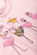 Conjunto Feminino Infantil Flamingo