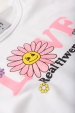 Conjunto Feminino Infantil Flores e Amores