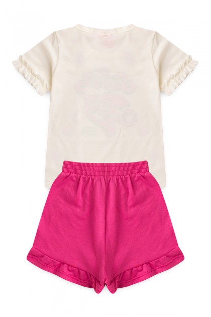 Conjunto Feminino Infantil Razões para Sorrir