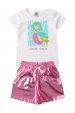 Conjunto Feminino Infantil Canto da Sereia