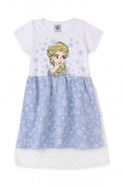 Vestido Feminino Infantil Gelinho