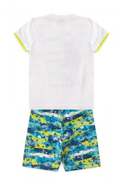 Conjunto Infantil Masculino Parar As Ondas