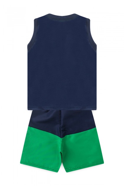 Conjunto Infantil Masculino Regata Autêntica