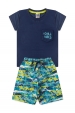 Conjunto Infantil Masculino Vibrações de Verão