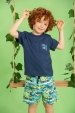 Conjunto Infantil Masculino Vibrações de Verão