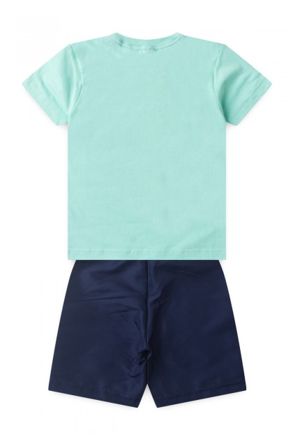 Conjunto Infantil Masculino Abacaxi Surfista