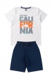 Conjunto Masculino Infantil Urso Pardo