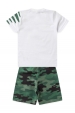 Conjunto Masculino Infantil Dino Camuflado