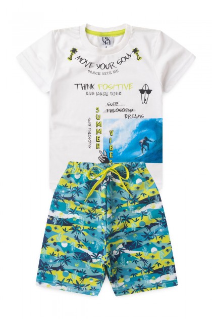 Conjunto Infantil Masculino Mover Sua Alma