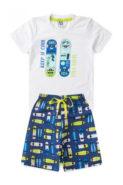 Conjunto Infantil Masculino Estilo Livre