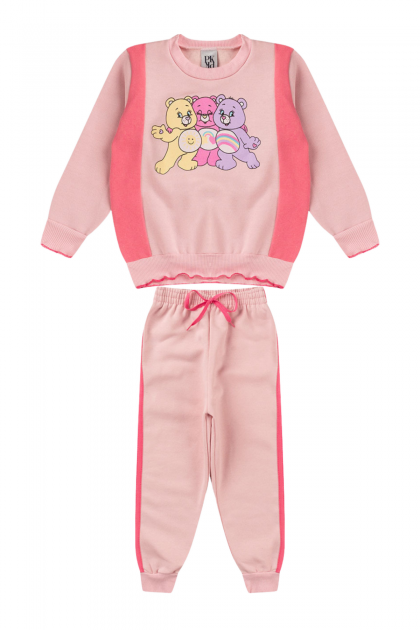 Conjunto Infantil Feminino Ursinhos Queridos