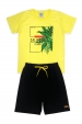 Conjunto Masculino Amarelo Arbusto