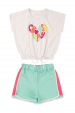 Conjunto Infantil Feminino Escolha Feliz