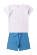 Conjunto Masculino Infantil Caranguejo Pizza